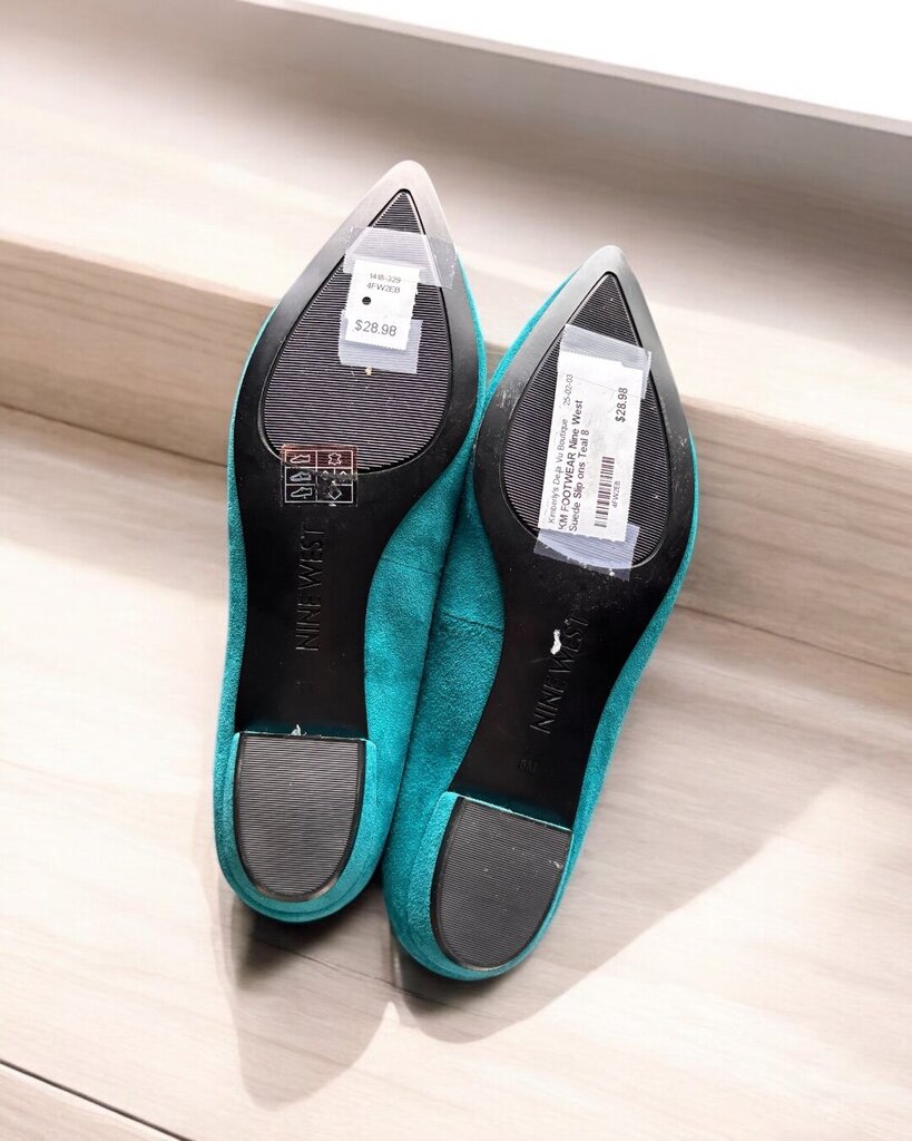 Nine West Suede Flats - Size 8
