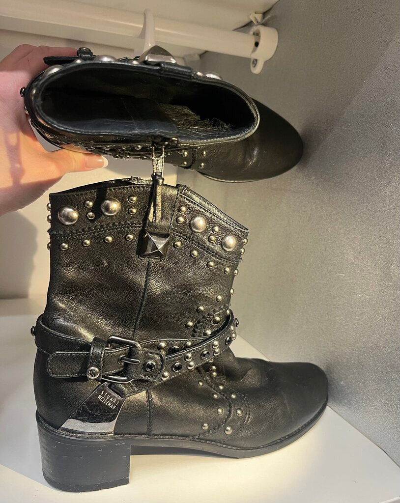Studded Ankle Boots