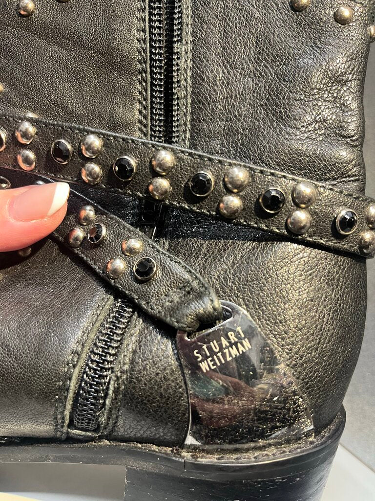 Studded Ankle Boots