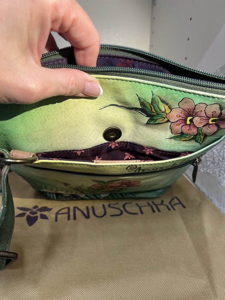 Anuschka Peacocks Bag