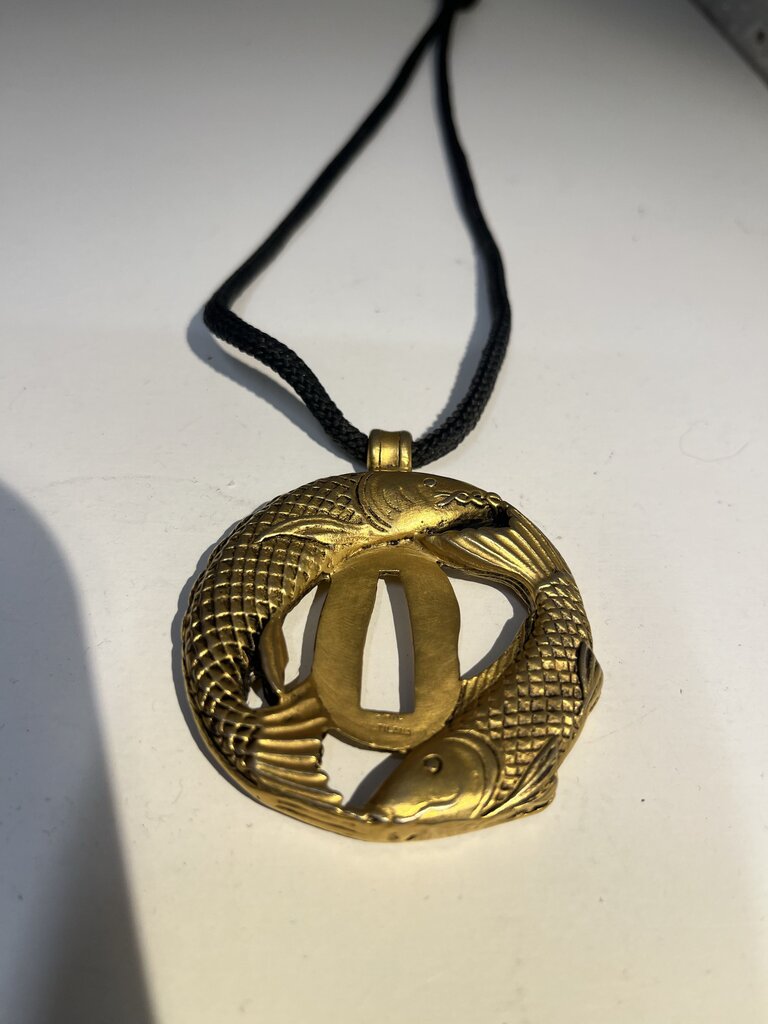 Art Institute Of Chicago Pisces Koi Fish Necklace