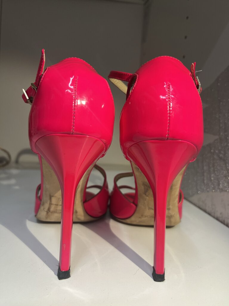 Jimmy Choo Lackledershocking Patent Leather Heels 39-8
