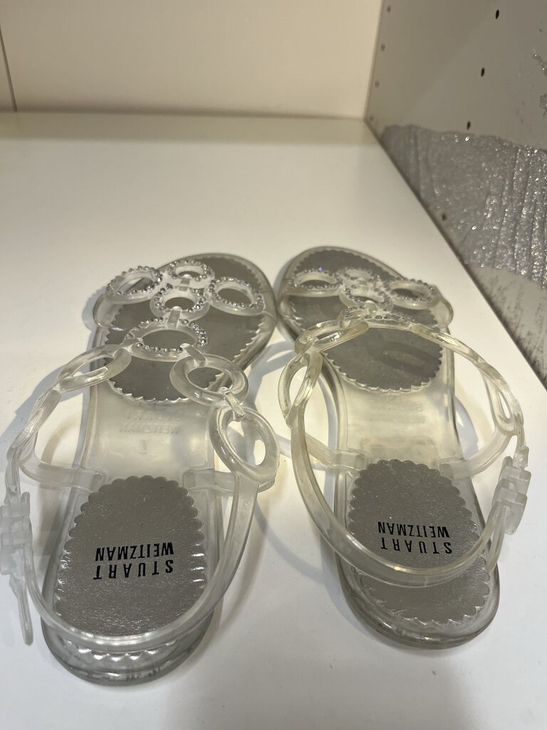 Stuart Weitzman Circle Jelly Flats 7