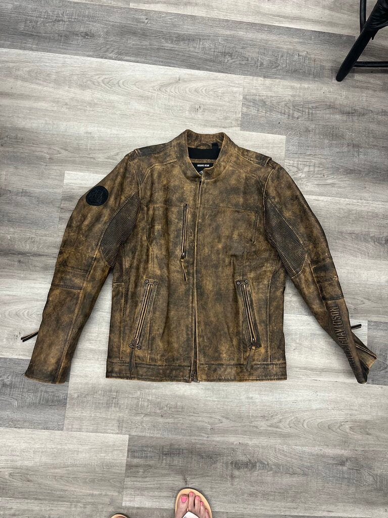Harley Davidson Leather Coat Large