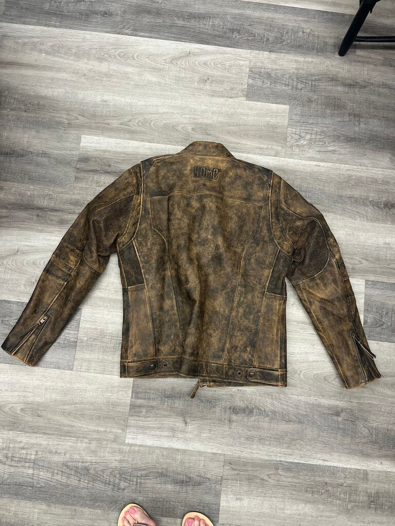 Harley Davidson Leather Coat Large