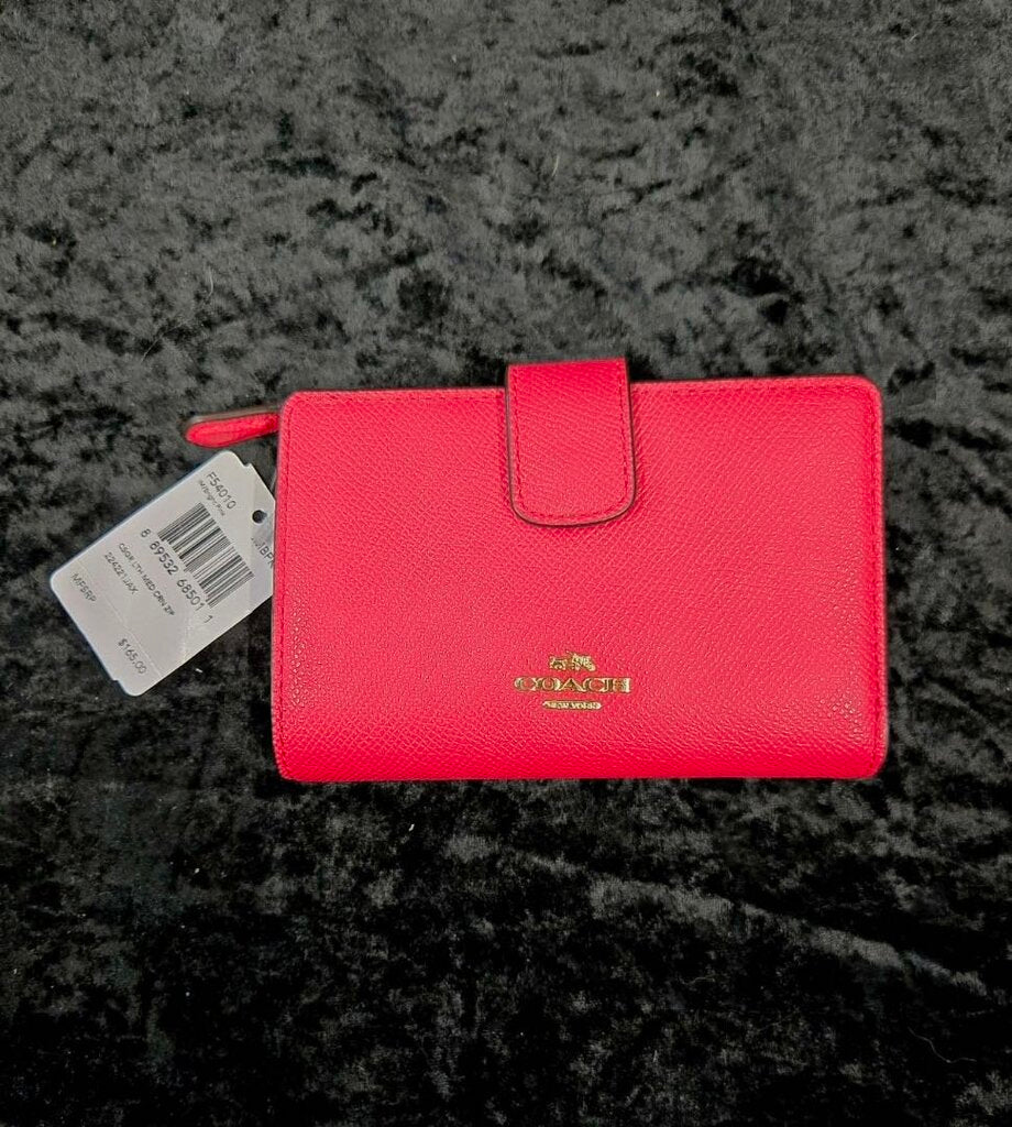Coach Pink/Gold Wallet