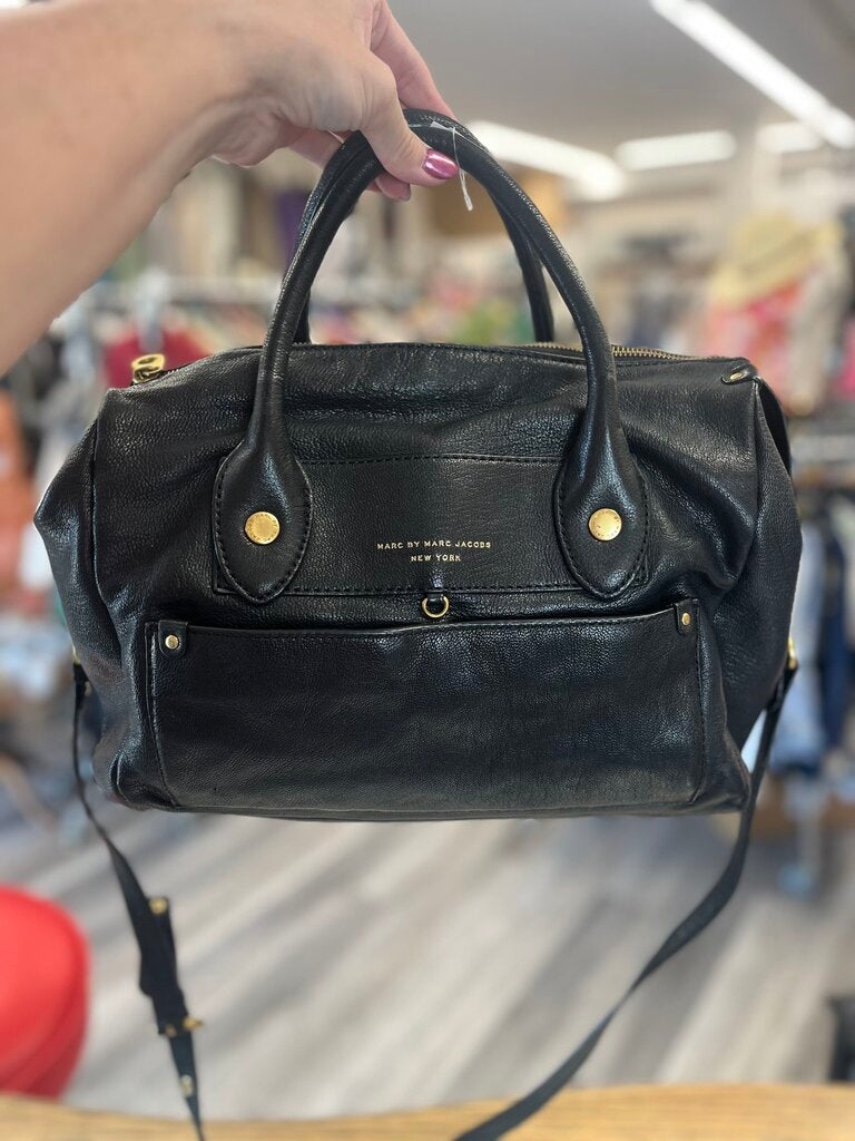 Marc by Marc Jacobs Leather 2 Handle Shoulder Bag