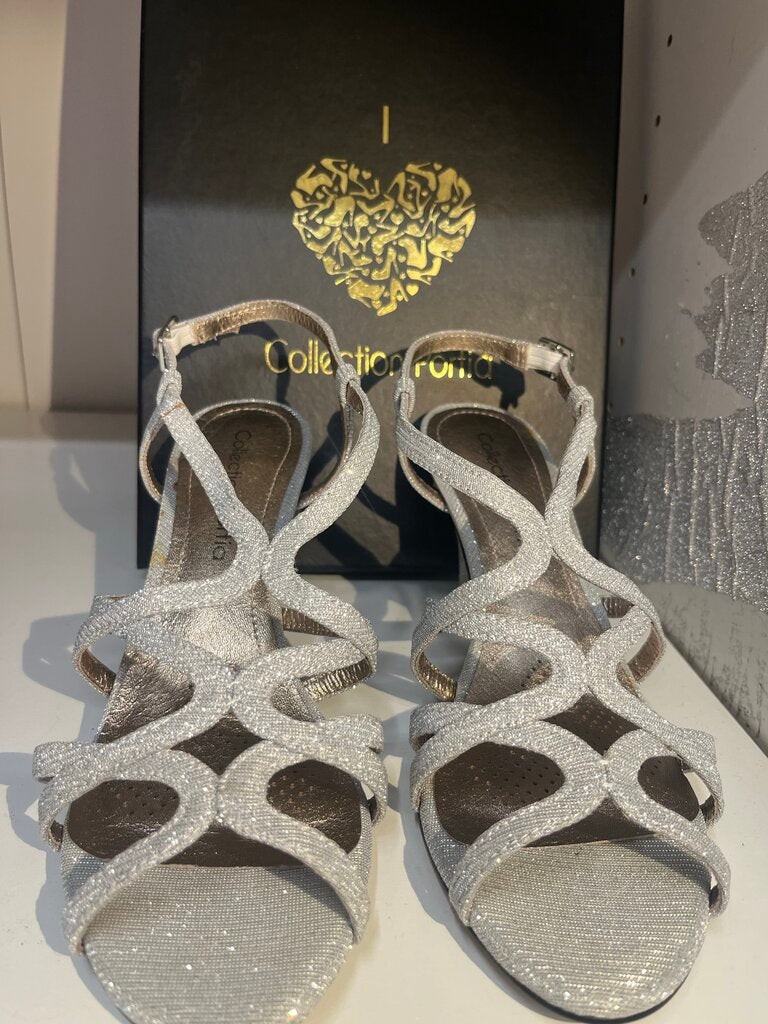 Collection Portia Sparkle Strappy Heels 7.5