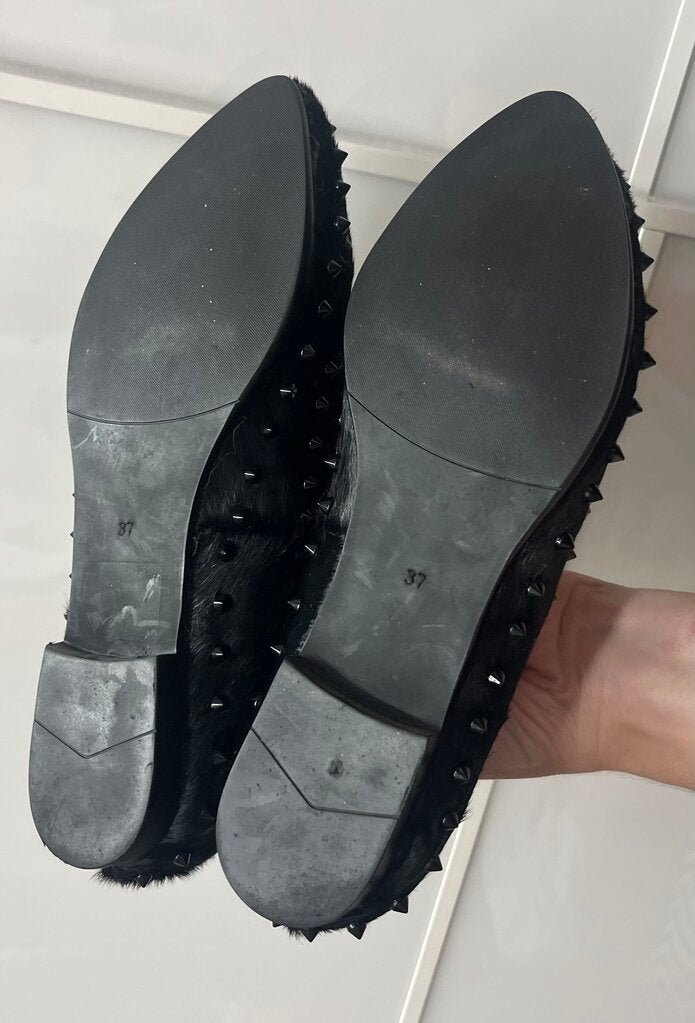 Dolce Vita Fur Studded Shoe 37-6
