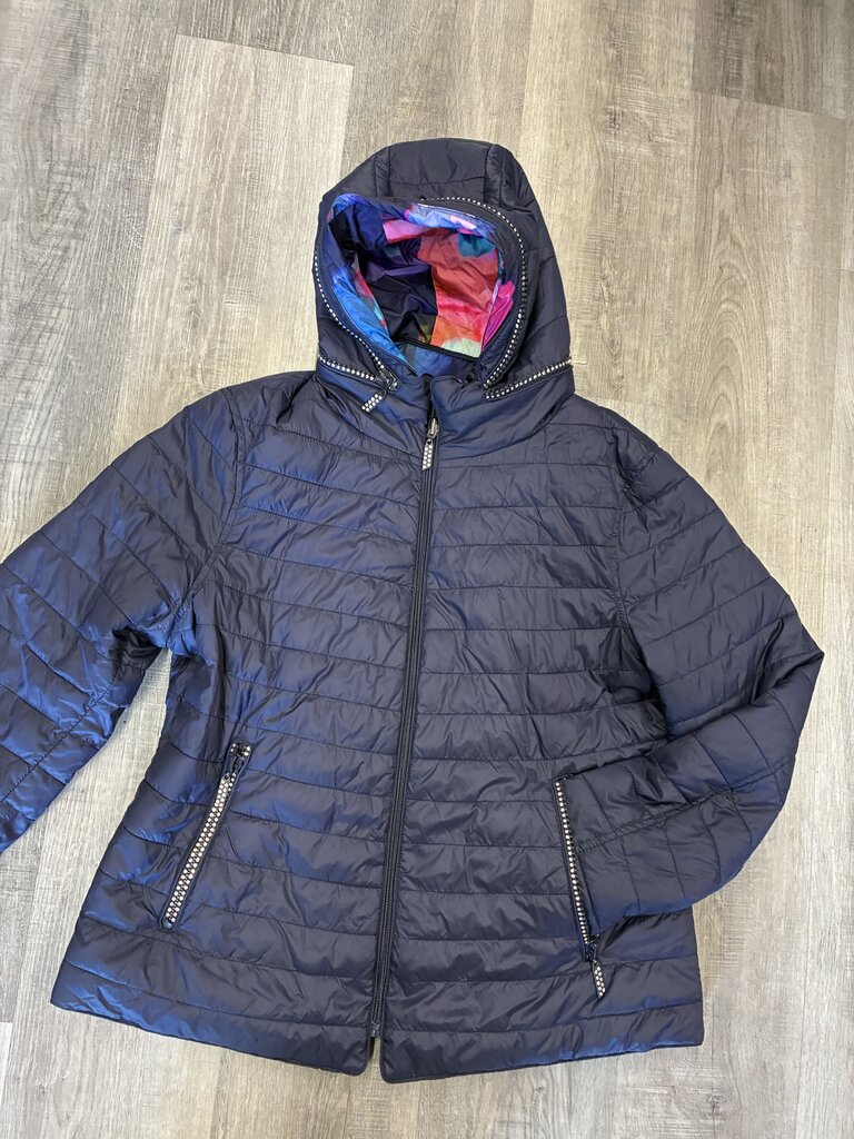 Claire Desjardins Reversable Puffy Hooded Coat XL
