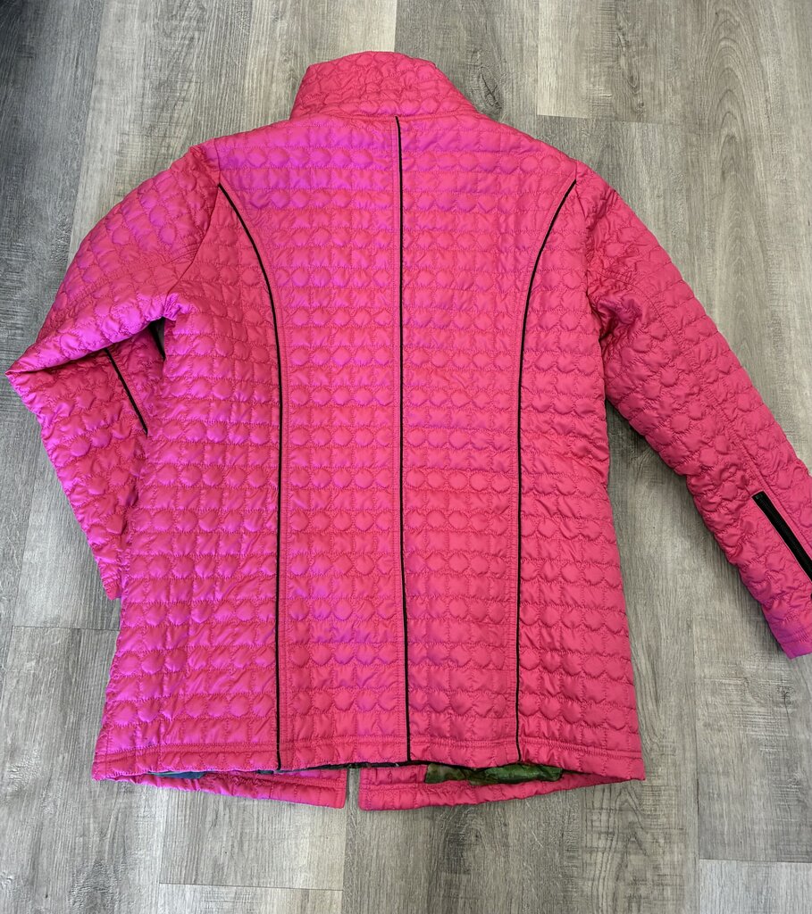 Ubu Pink Quilted Zip Jacket M