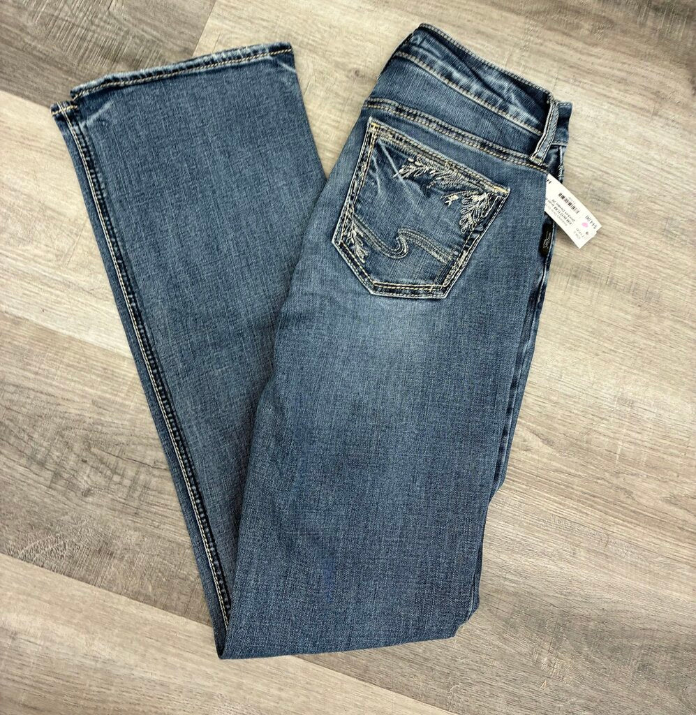 Suki Slim Boot Flower Pocket Jeans 26/33