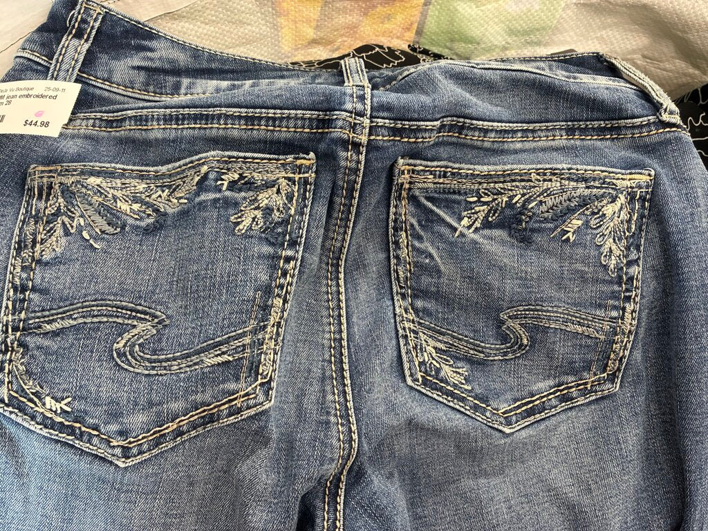 Suki Slim Boot Flower Pocket Jeans 26/33