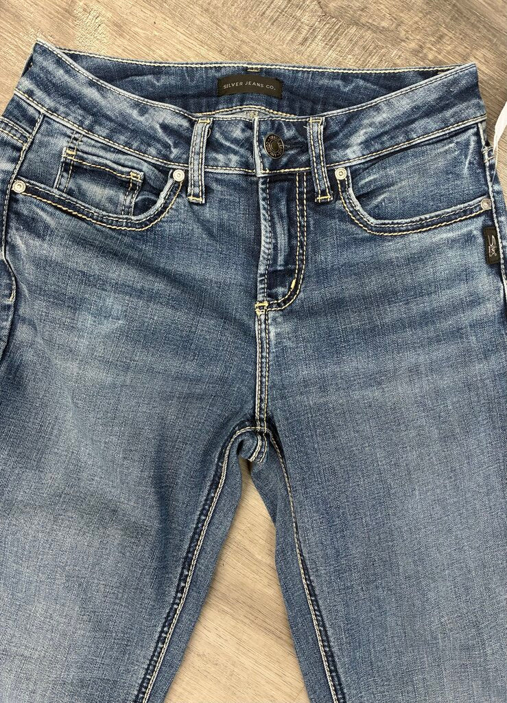 Suki Slim Boot Flower Pocket Jeans 26/33