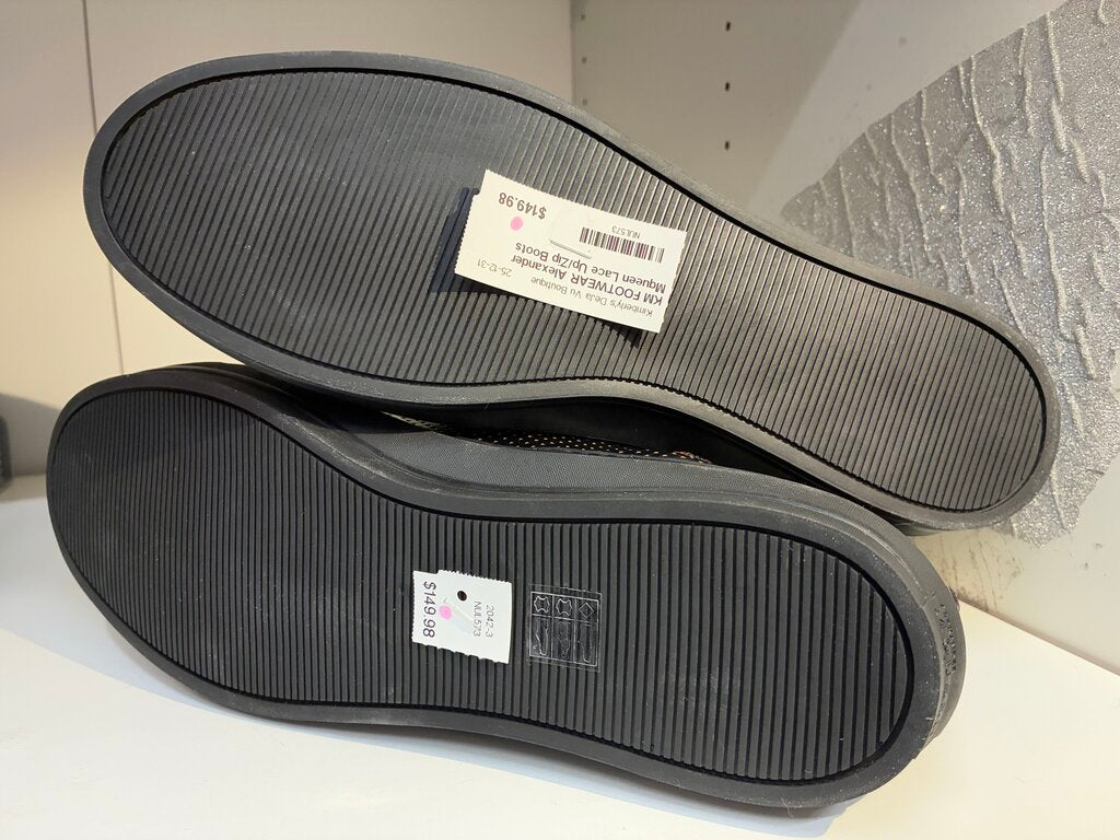 Alexander McQueen Leather Boots Size 45-12