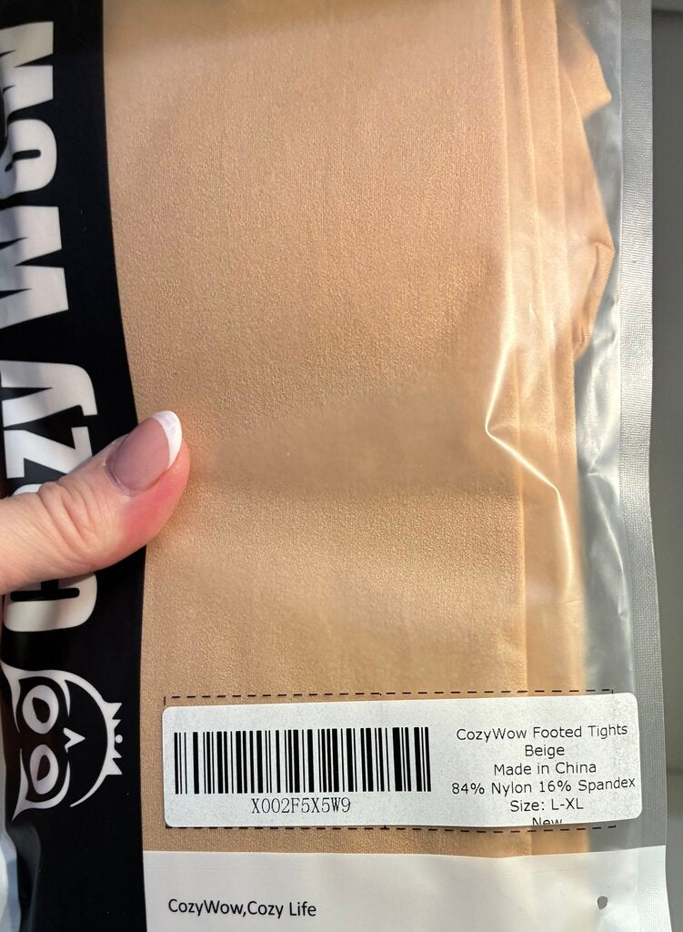 Cozy WoW footed tights