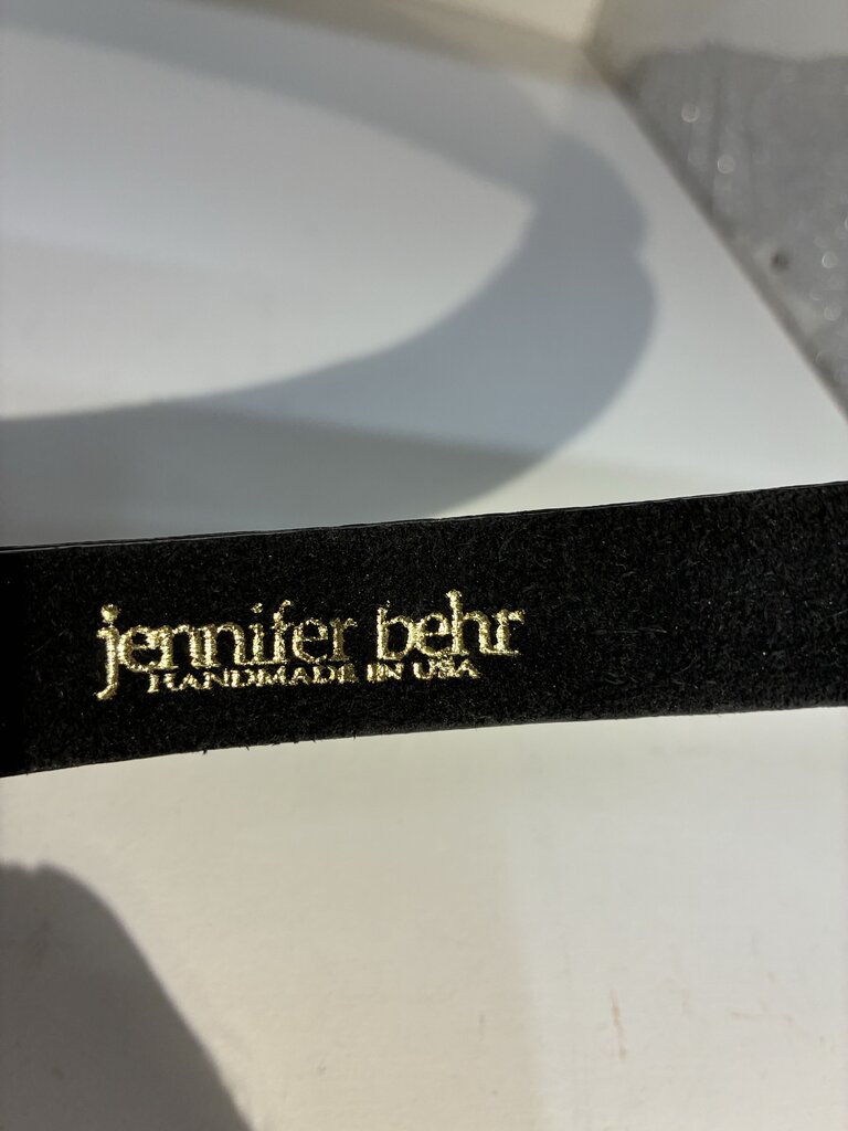 Jennifer Behr Leather Studded Headband