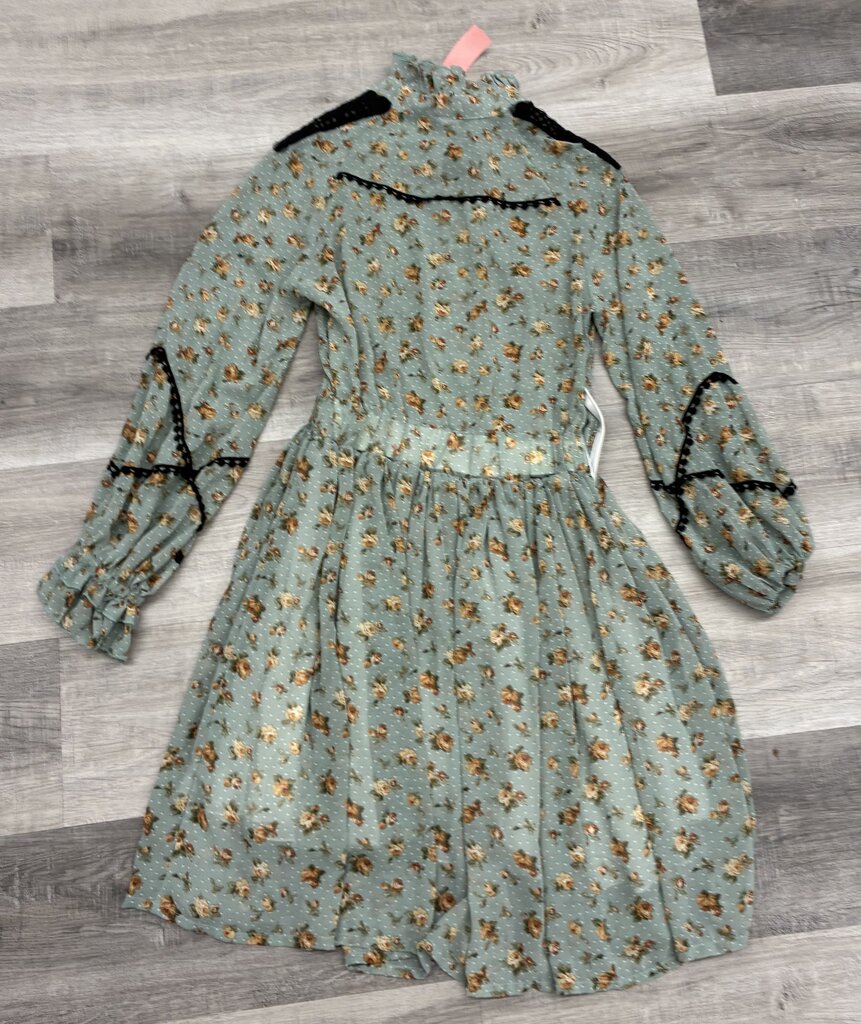Artka Floral & Lace Dress Size L Fits Medium