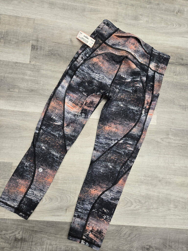 Lululemon Paint Splat Print Pant 6