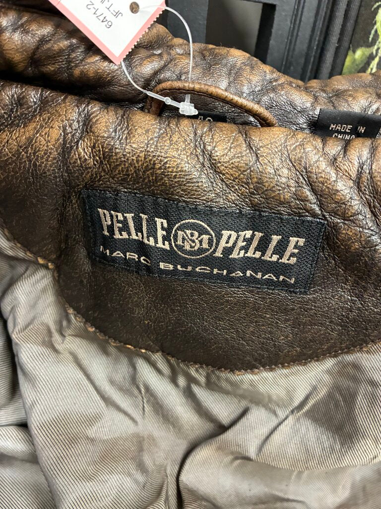Leather Bomber Jacket