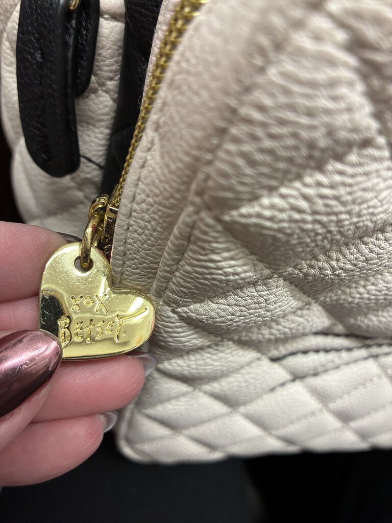 Betsey Johnson Quilted Kitty Backpack