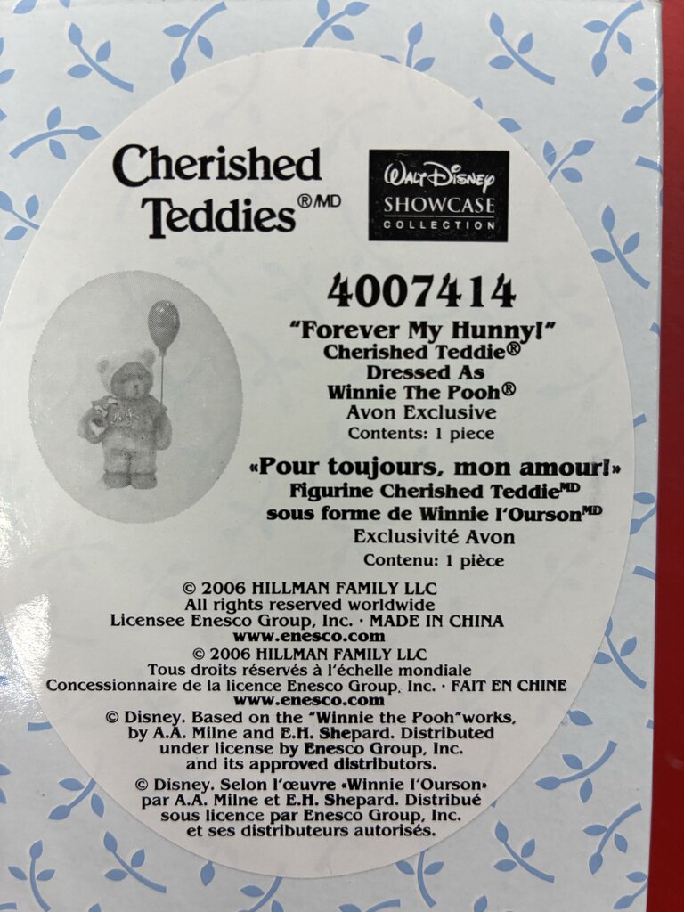 cherished Teddies Forever My Hunny