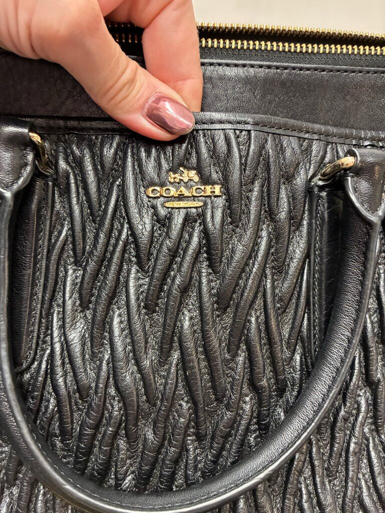Coach Madison Kimberly Carryall Leather Bag