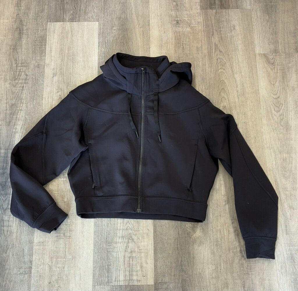 Lululemon Hooded Crop Zip Sweater 8