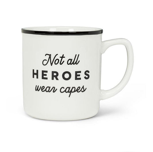Abbott Not All Heros Wear Capes, Mug, Size: Decor