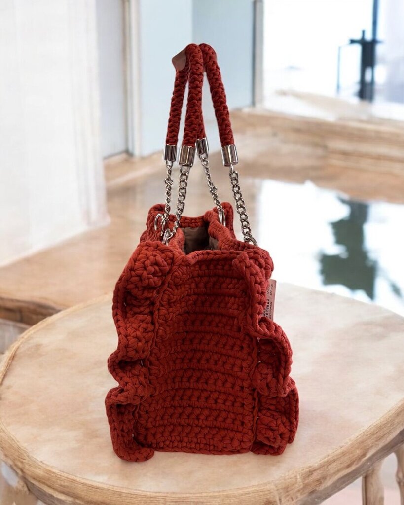 Ruffle 2 Handle Bag