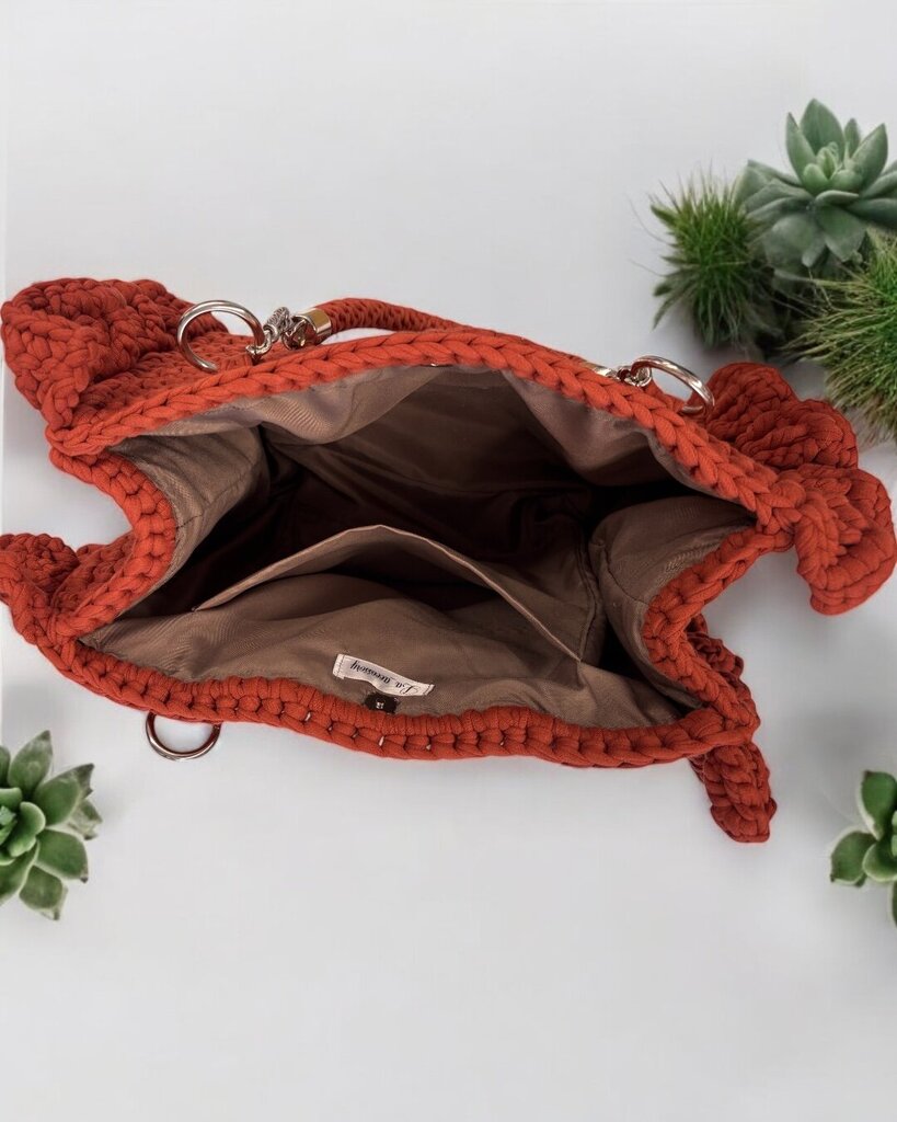 Ruffle 2 Handle Bag