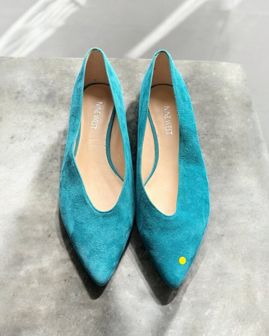 Nine West Suede Flats - Size 8