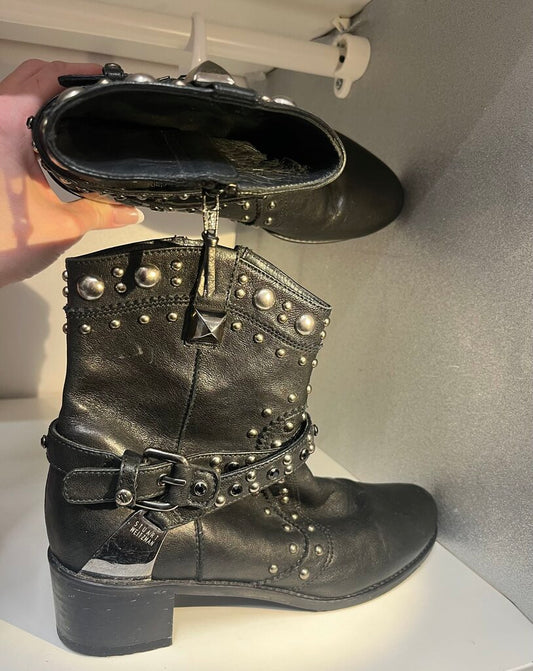Studded Ankle Boots