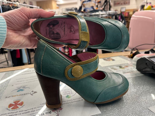 John Fluevog Sopranos Katia Shoes 6 *1/2 Price*