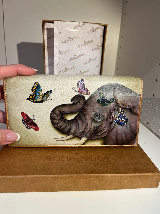 Anuschka Elephant Wallet