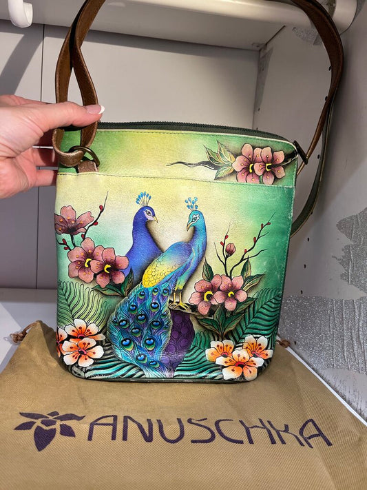 Anuschka Peacocks Bag