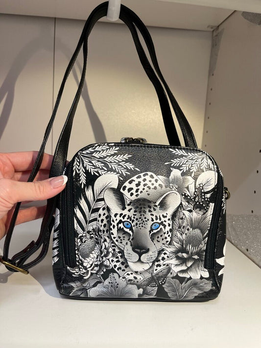 Anuschka Leopard Bag
