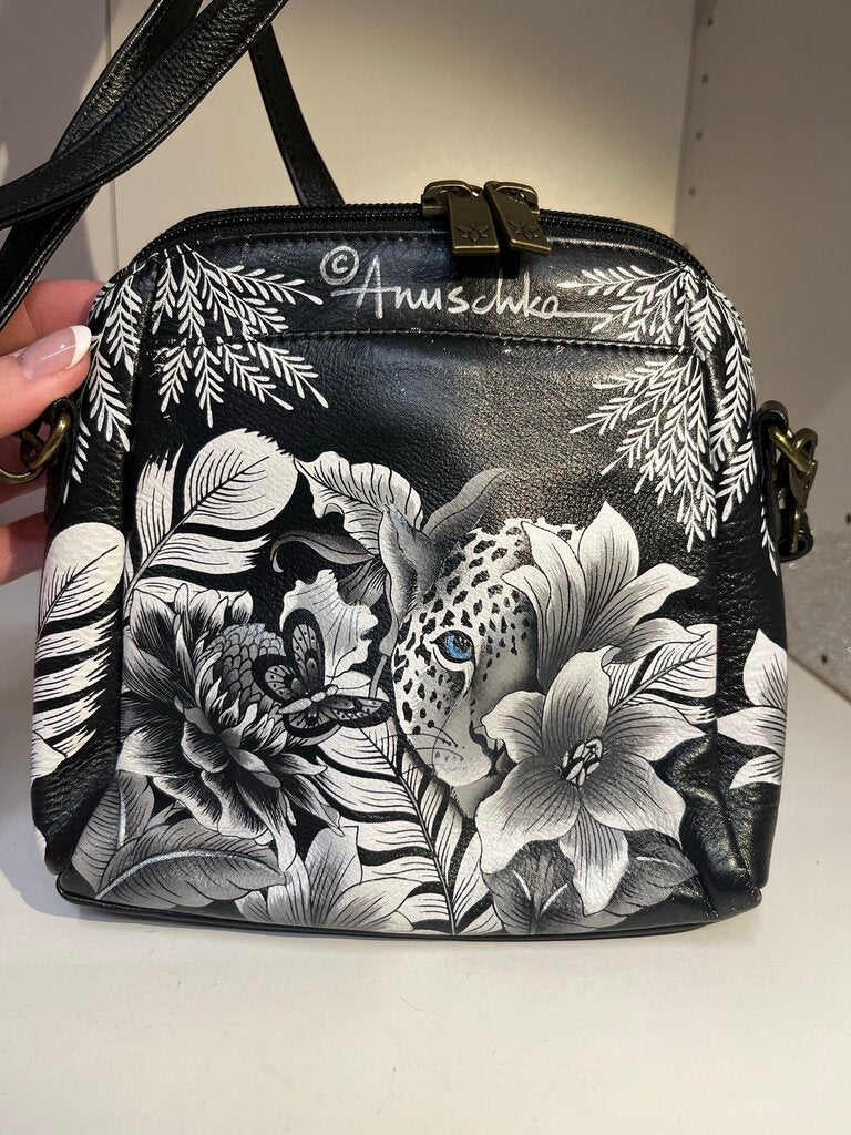 Anuschka Leopard Bag