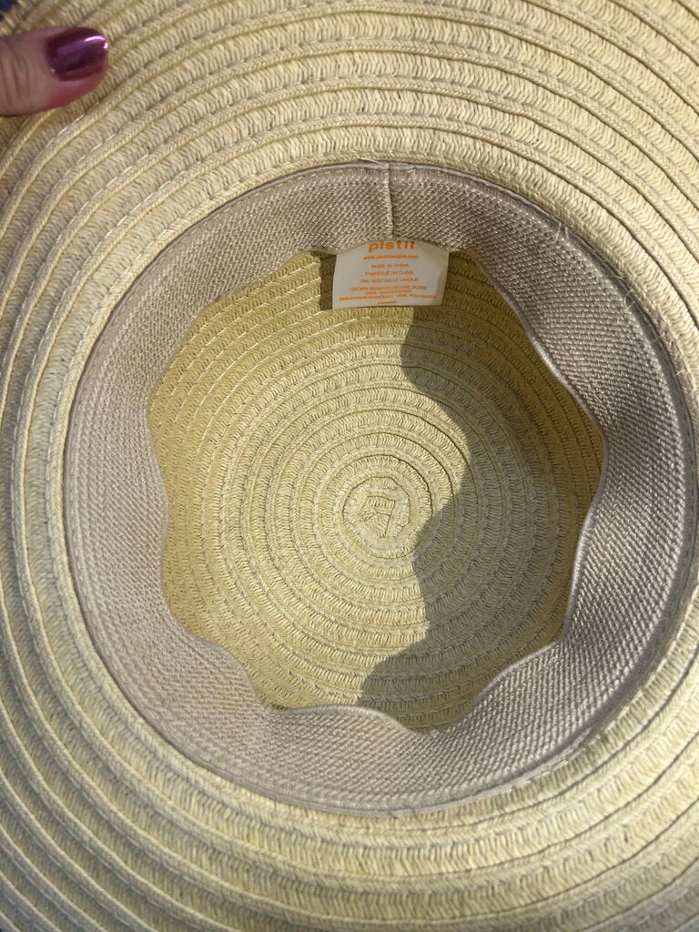 Pistil Blu/Beige Straw Hat