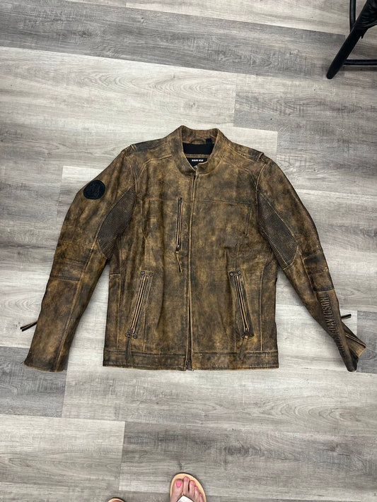 Harley Davidson Leather Coat Large