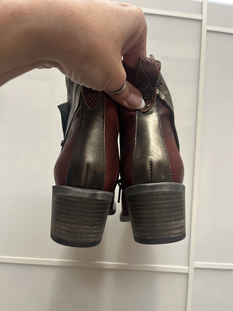 Casta Patchwork Leather Boots 36-6
