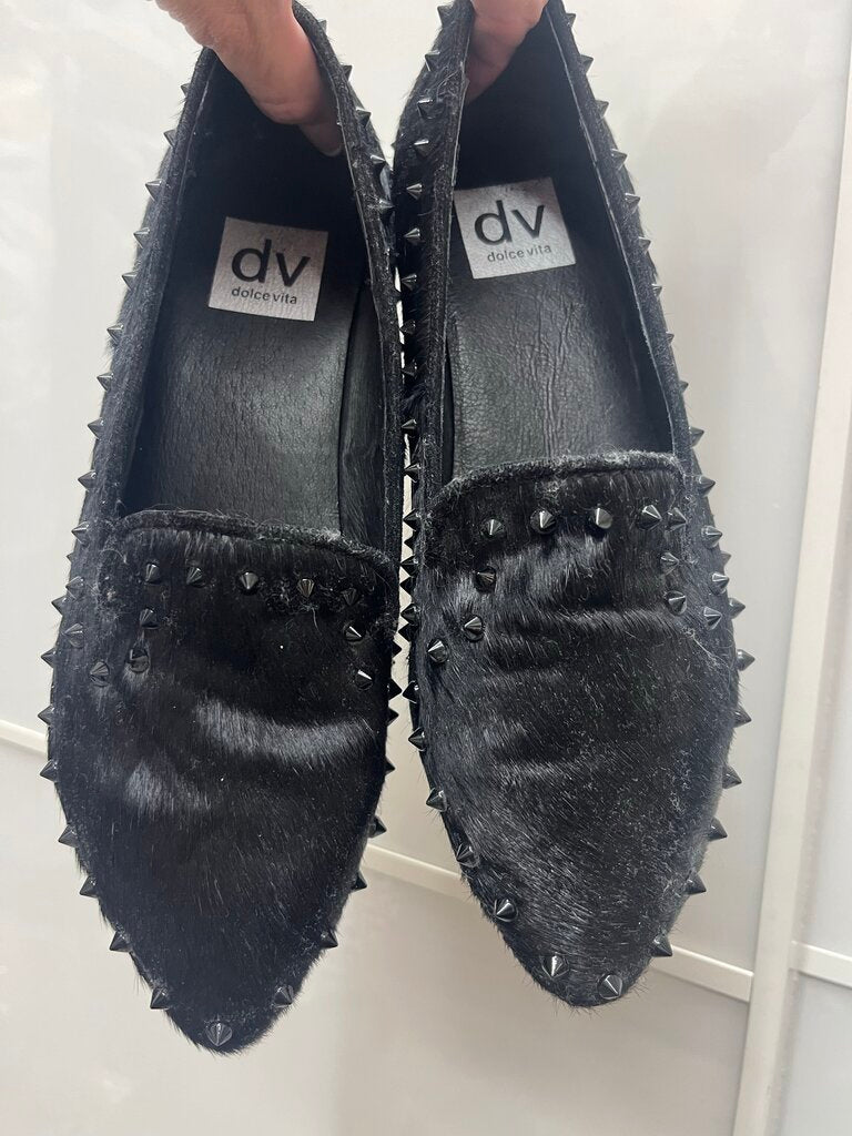 Dolce Vita Fur Studded Shoe 37-6