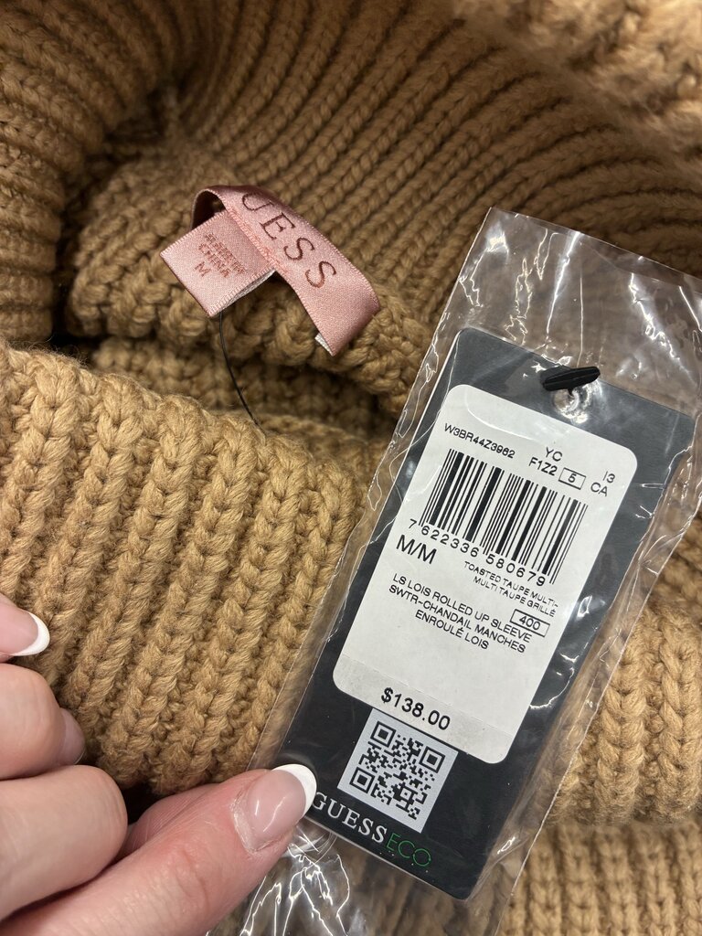 Guess Chunky Tneck Sweater M