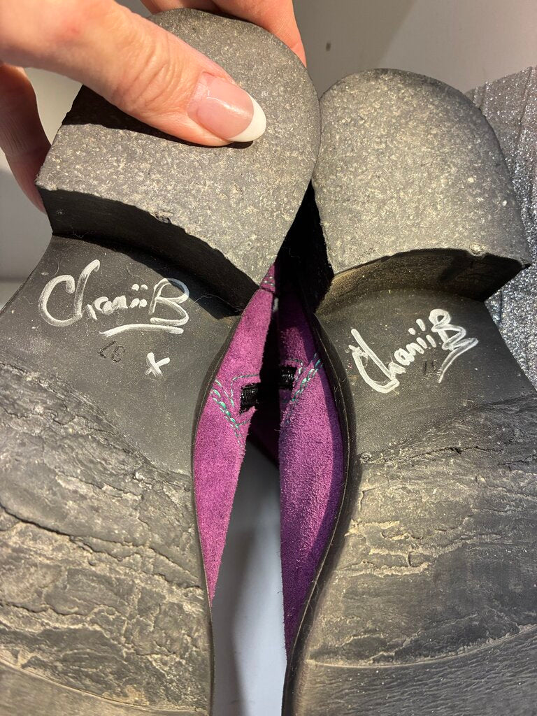 Chanii B Signed Suede Boots 37-6