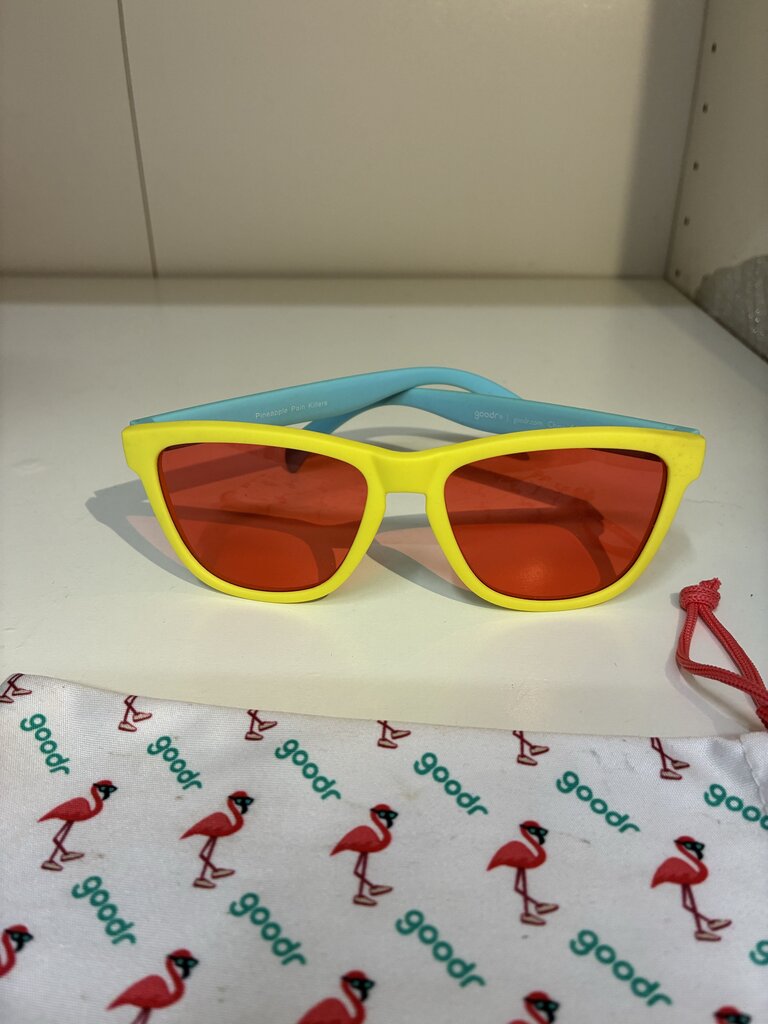 Goodr Pineapple Painkiller Sunglasses