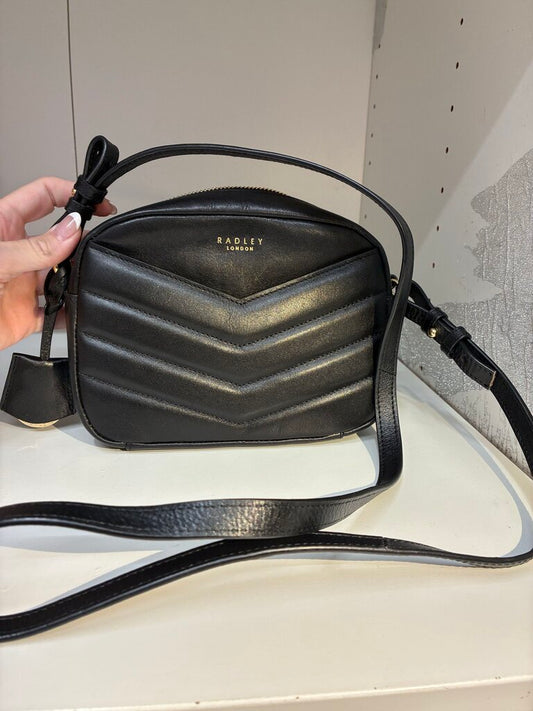 Radley London Black Leather Crossbody