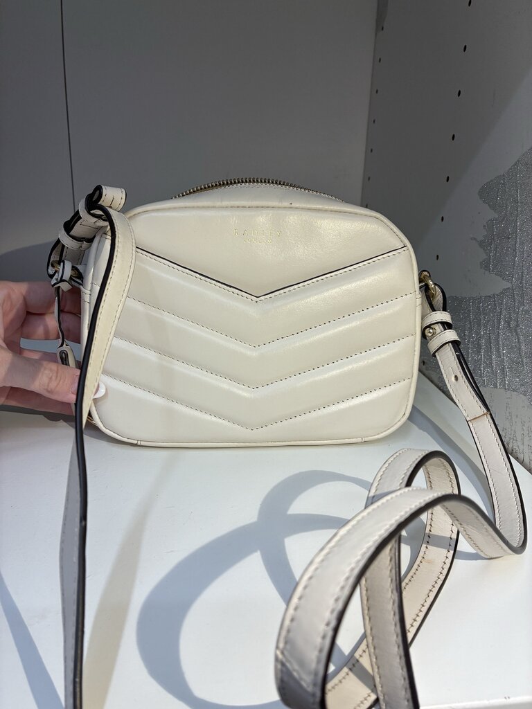 Radley London Cream Leather Crossbody