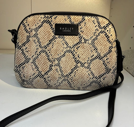 Radley London Dukes Place Python Print Crossbody