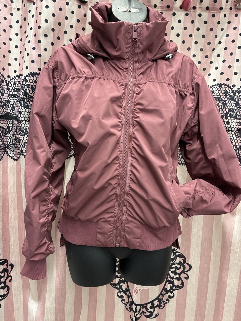 Athleta Hooded Zip Jacket M