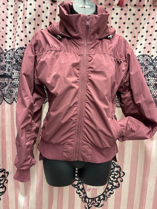 Athleta Hooded Zip Jacket M